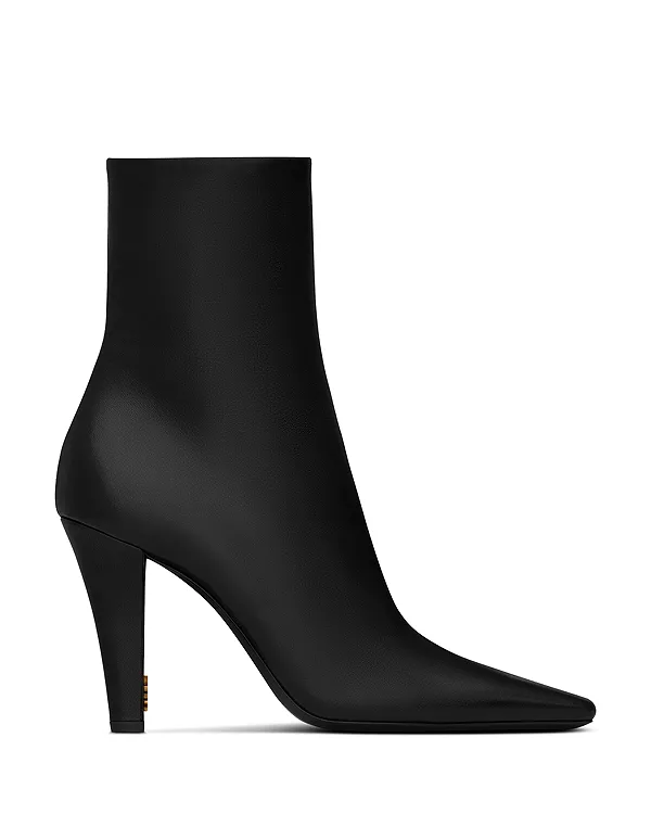 Женские ботильоны на высоком каблуке Jill Saint Laurent, черный — фото 2