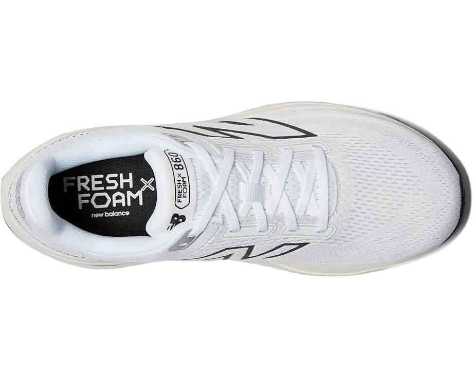 Кроссовки New Balance Fresh Foam X 860v14, White/BlackSee Less — фото 2