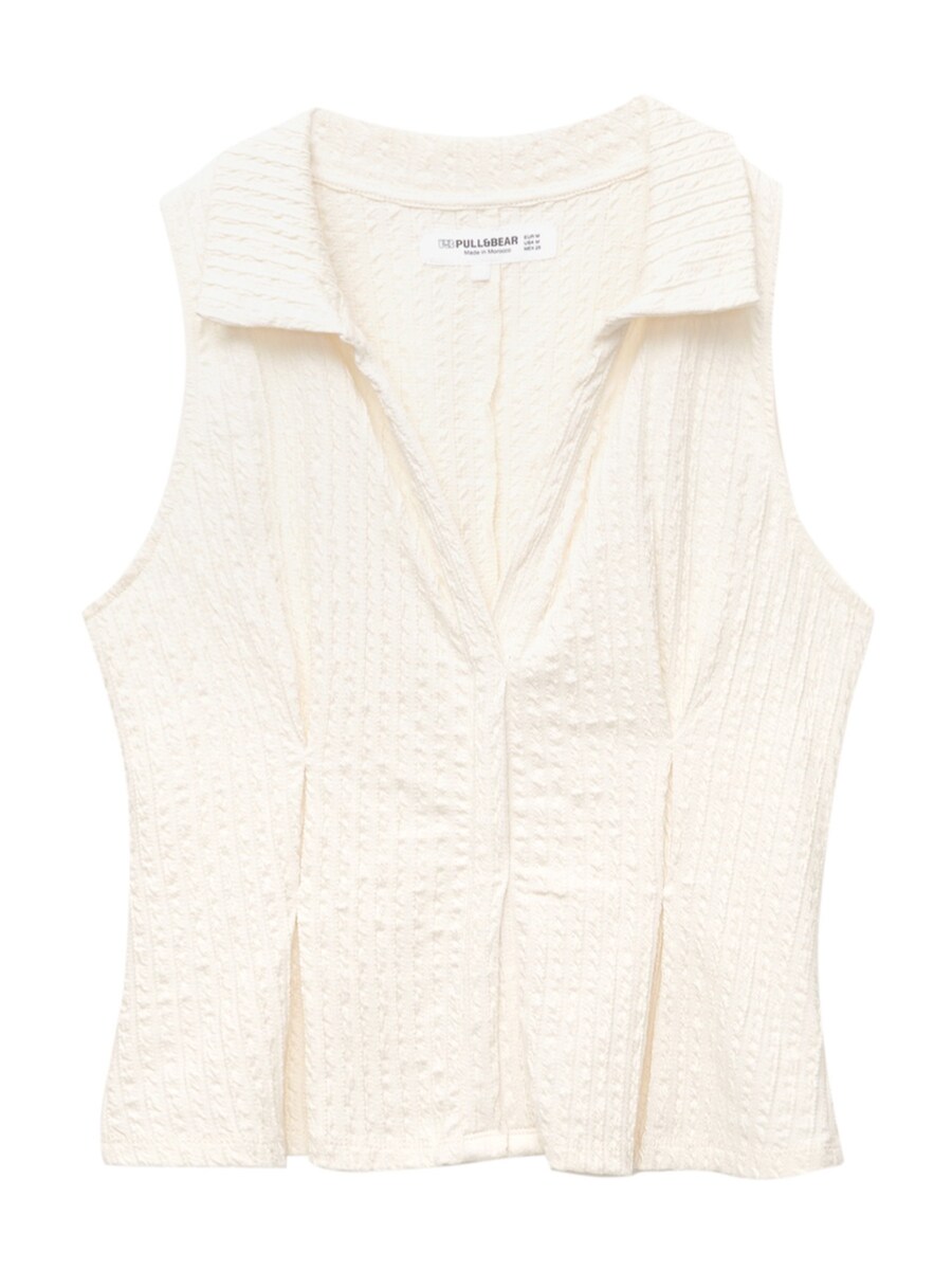 

Топ Pull&Bear Pull&Bear , Ecru