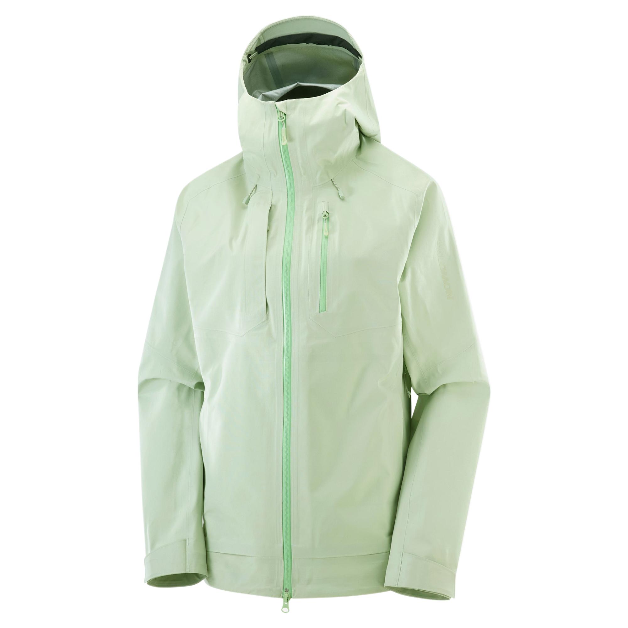 

SALOMON Куртка SS25 женская Мятный Мамбо Грин, Mint Mambo Green