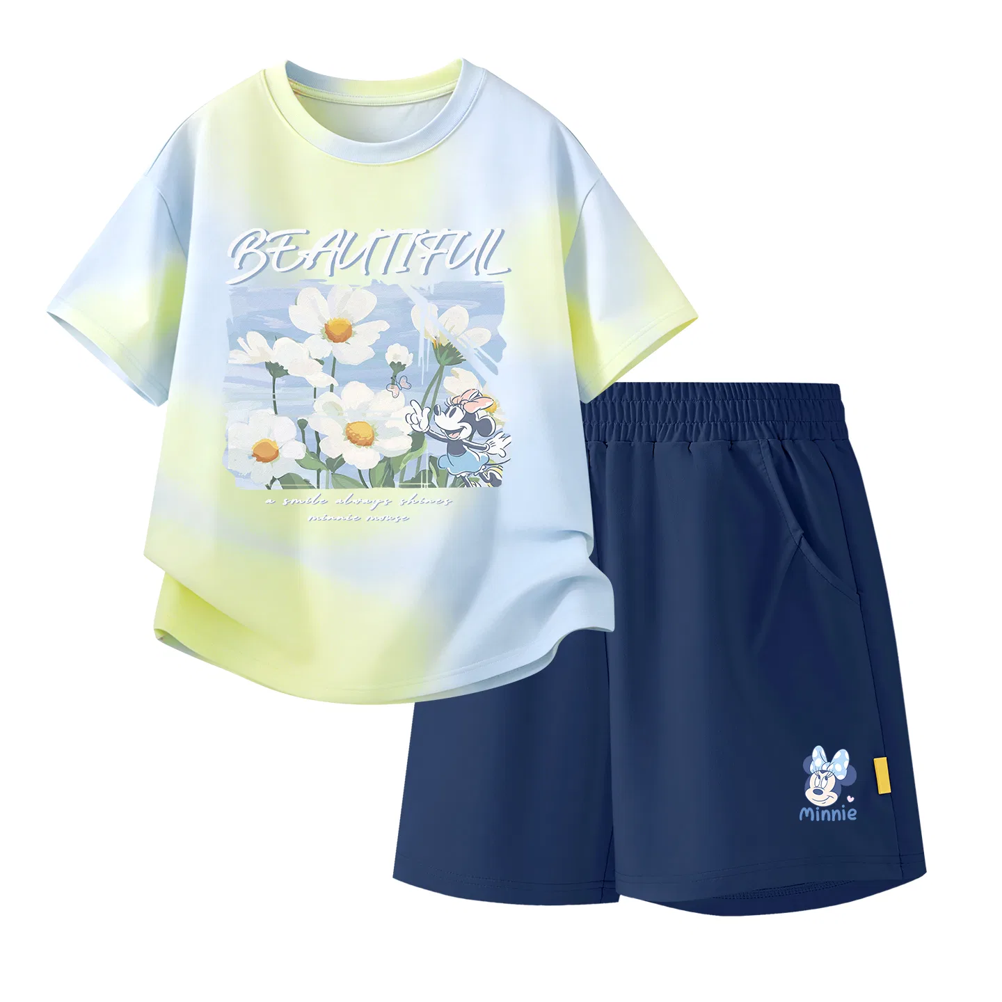 Детский спортивный костюм Casual Sportswear 2 Piece Set Disney, Twilight Blue+DiL Playful NiK_Right Lower Deep Sea Blue