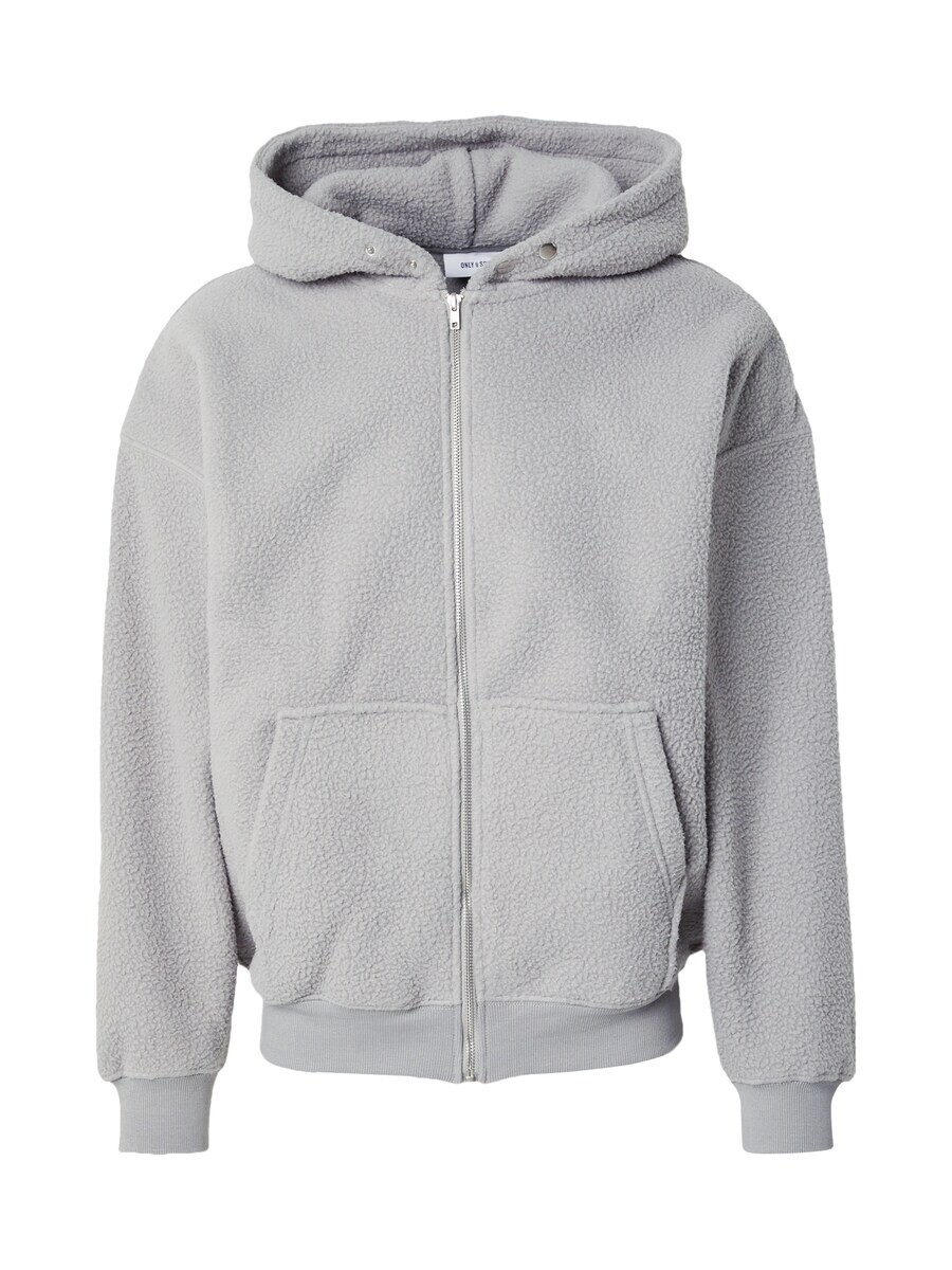 

Флисовая куртка Only & Sons Fleece Jacket, серый