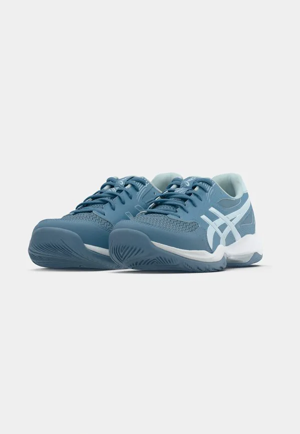 Волейбольные кроссовки gel rocket 12 Asics, Saba Blue/Cool Grey — фото 2