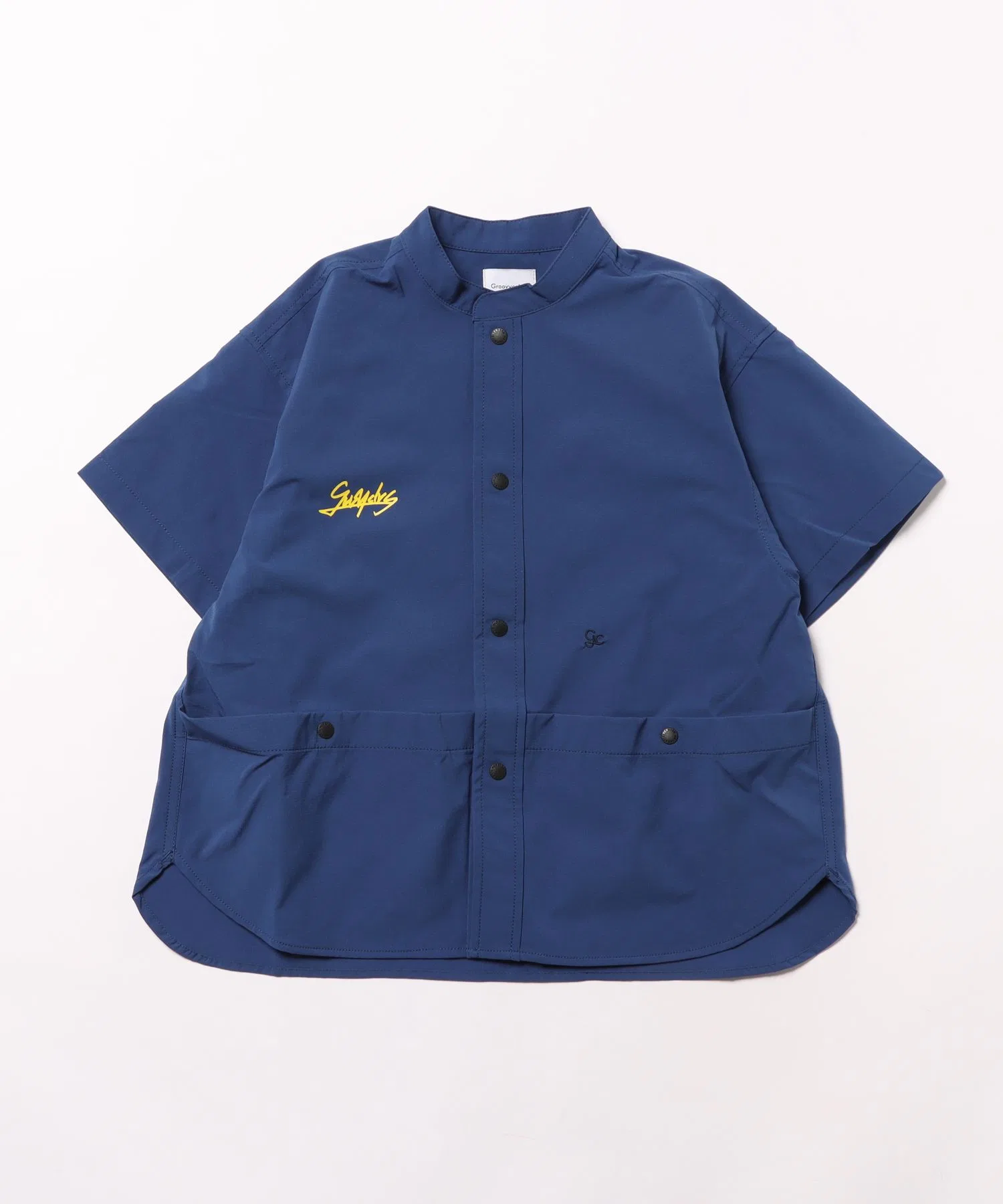 Детская рубашка GROOVY COLORS TEXBRID Stretch Band-collar Shirt — фото 2