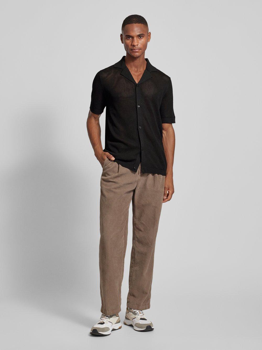 

Повседневная рубашка прямого кроя с полупрозрачным дизайном Calvin Klein Underwear, черный