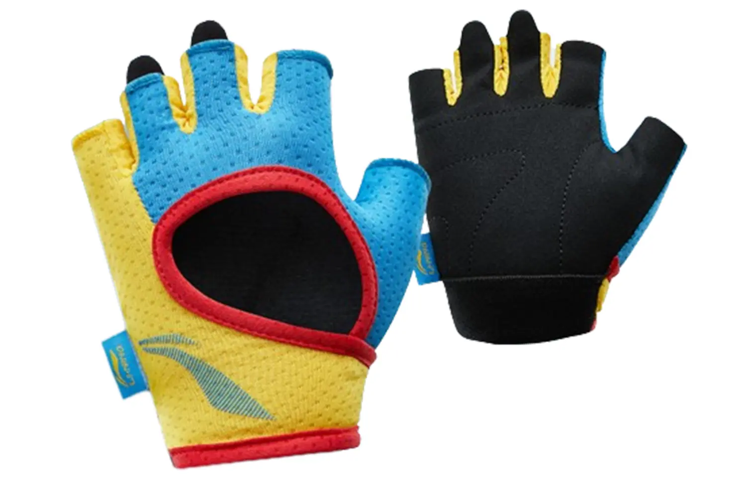 

Велосипедные перчатки LINING, 335 Black Yellow Blue Kids'[Slip-Resistant Impact-Resistant Anti-Callus Sweat-Resistant]