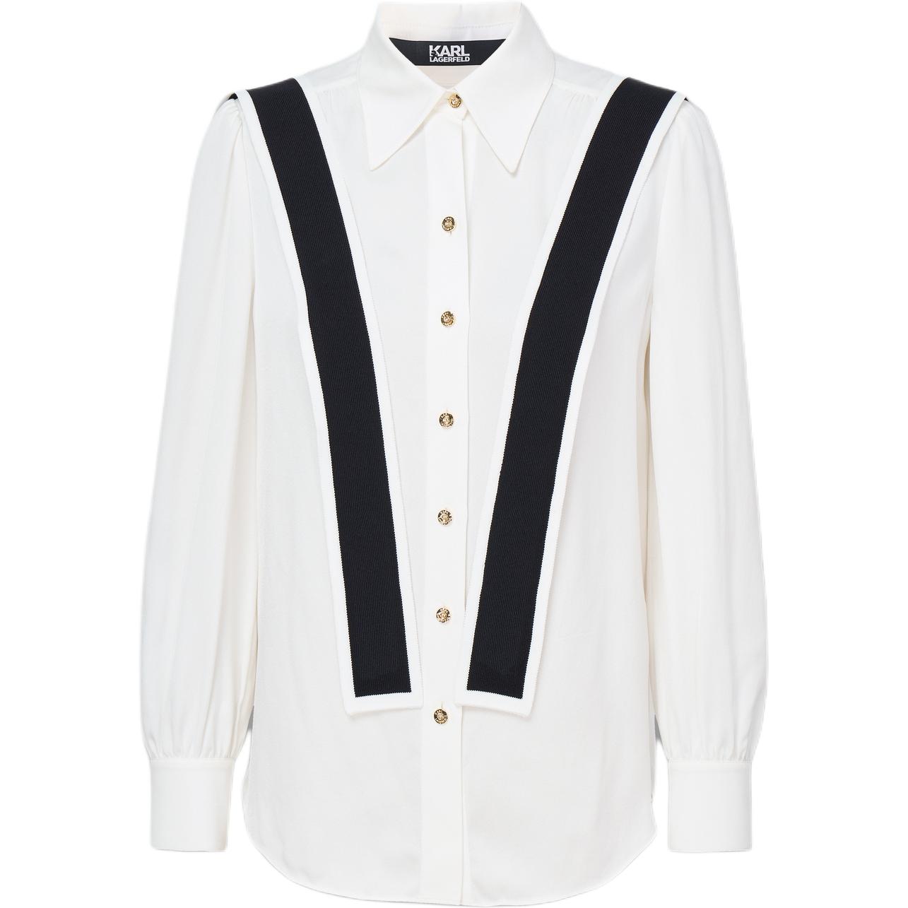 

Рубашка KARL LAGERFELD FW25 женская KARL LAGERFELD/Karl Lagerfeld Jeans, белый