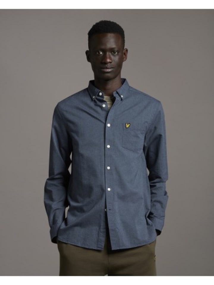 

Рубашка Lyle & Scott, морской