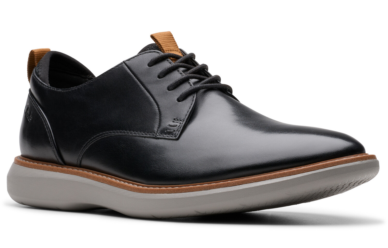 Мужские туфли Clarks Men's Casual Shoes Men Low-Top Black — фото 2