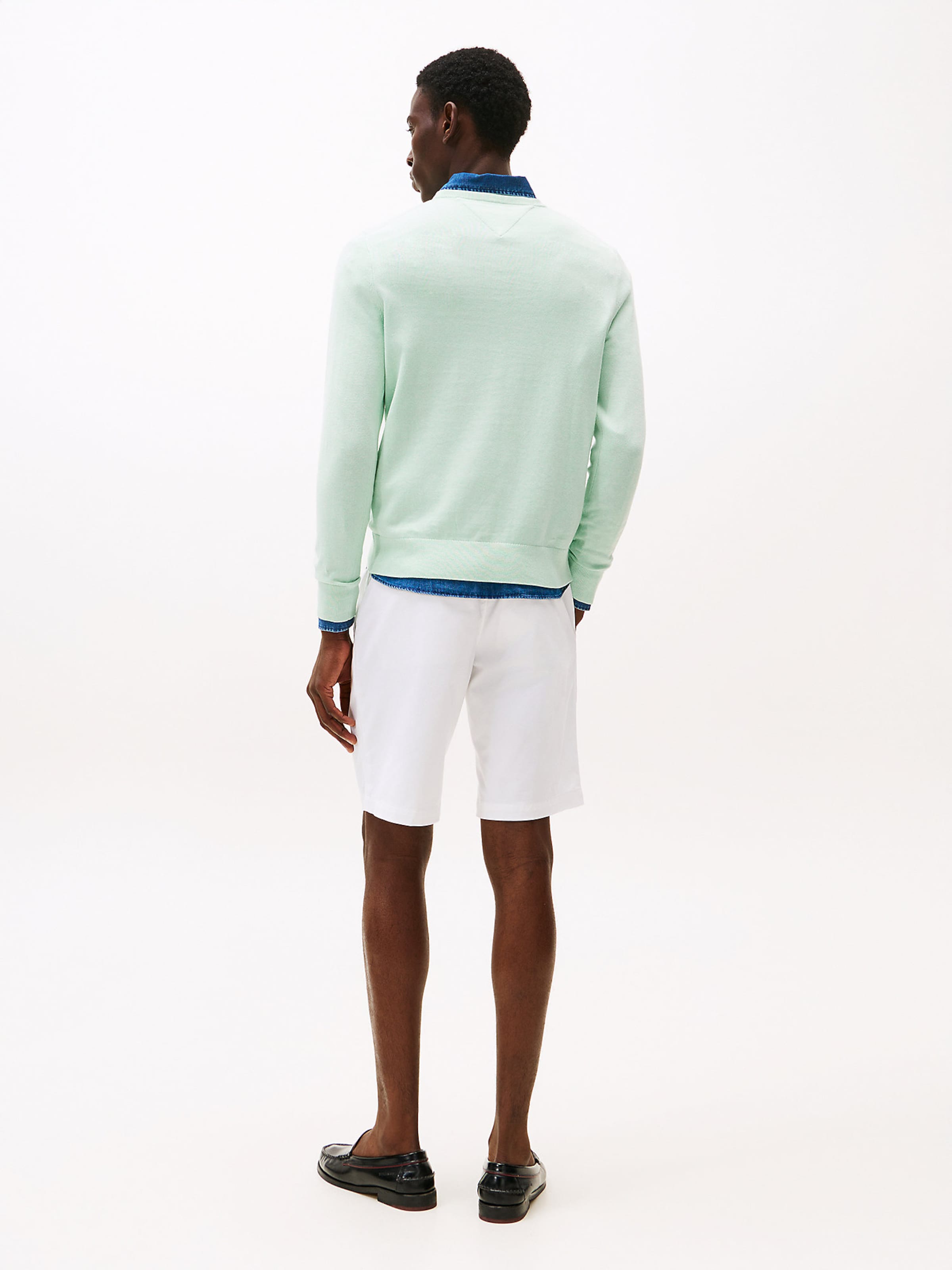 TOMMY HILFIGER Свитер в цвете Mint — фото 4