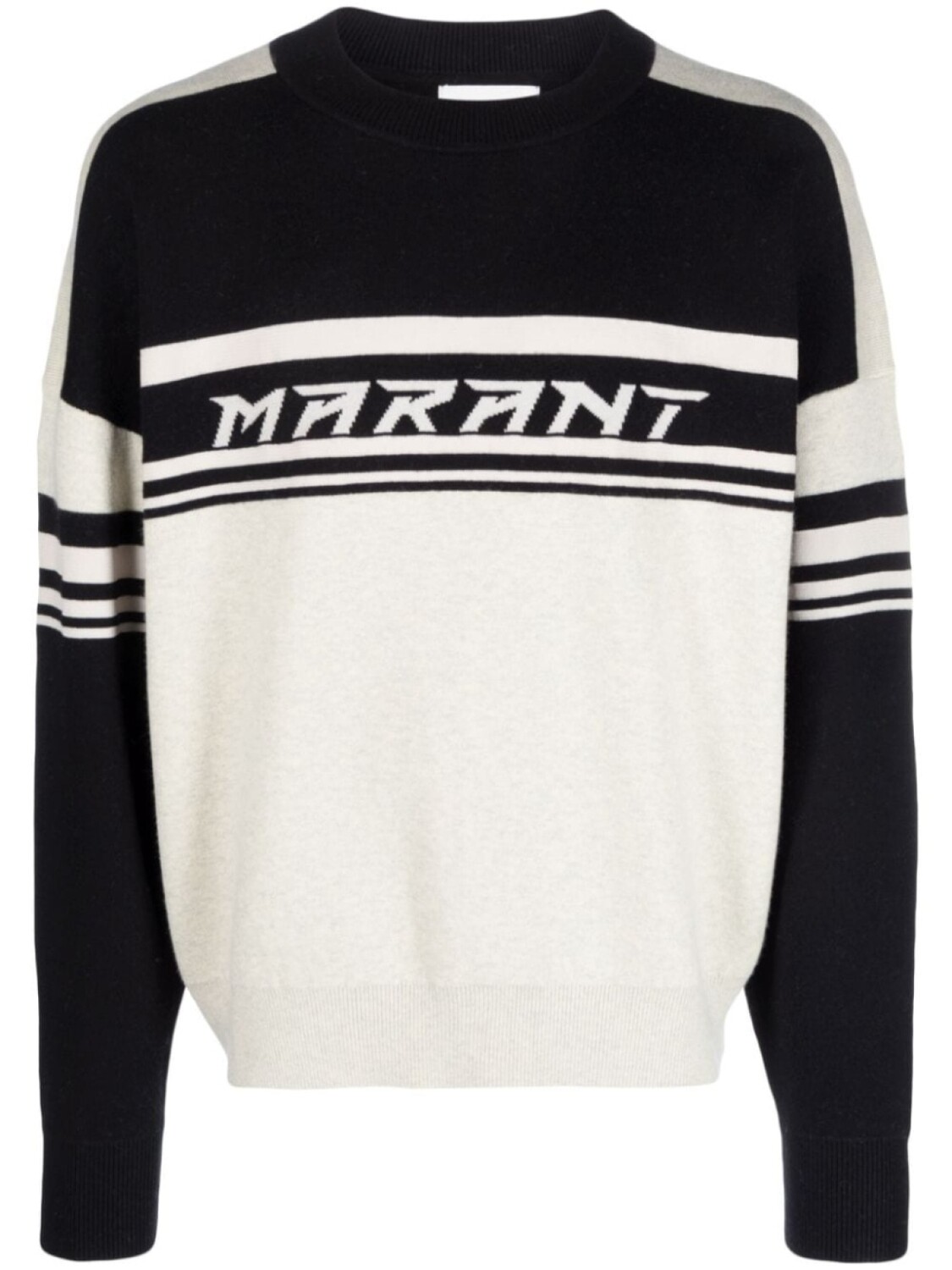 

Marant джемпер с логотипом, черный