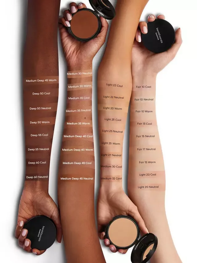 BAREPRO 24HR Пудра-основа для совершенствования кожи bareMinerals, Deep 50 Cool — фото 4
