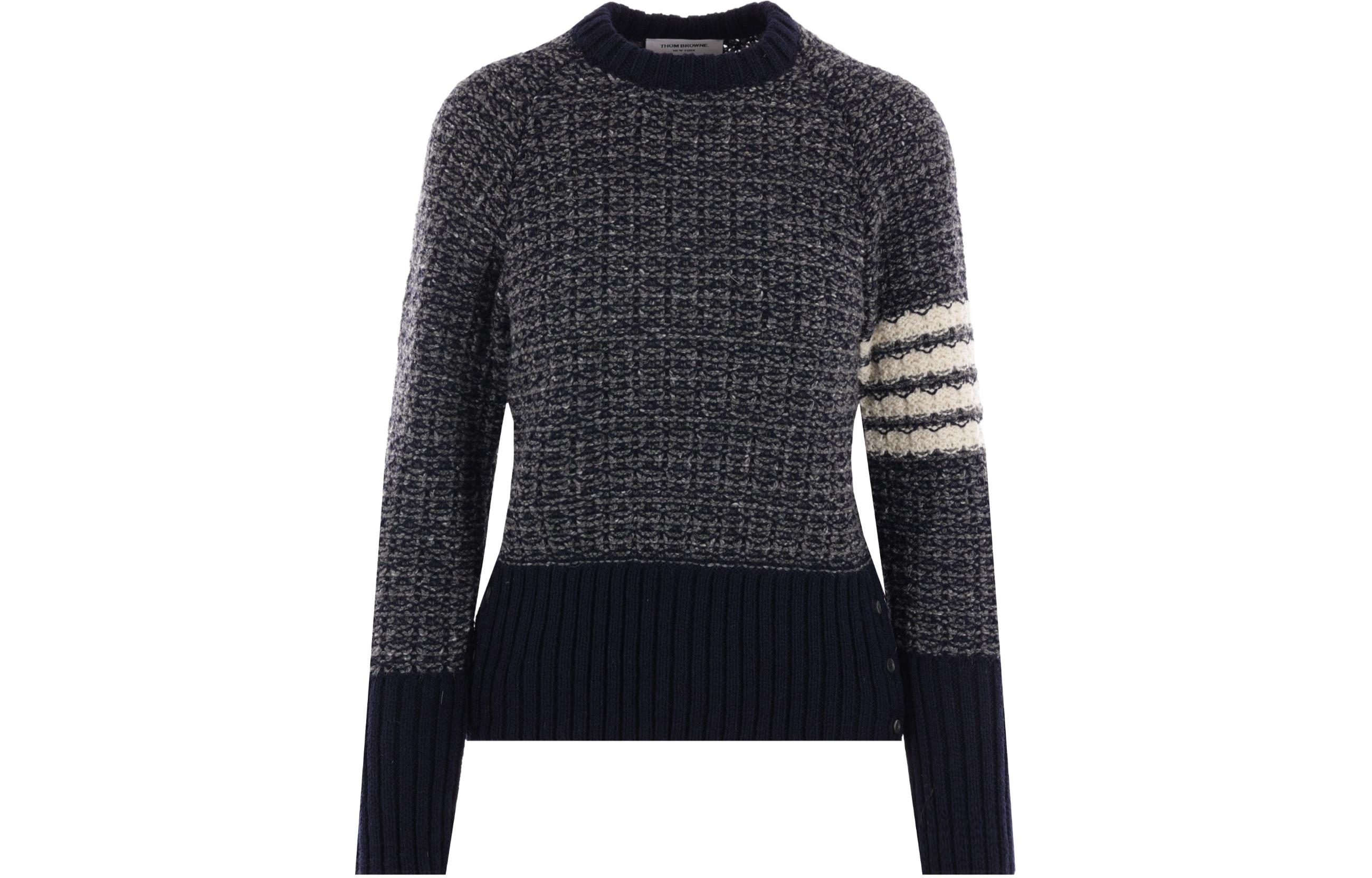

Свитер женский морской синий THOM BROWNE