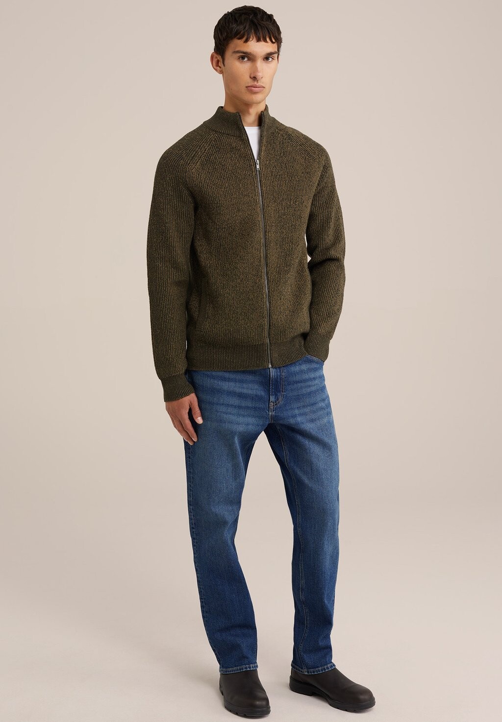 

Джинсы прямого кроя BLUE RIDGE WE Fashion, темно-синий