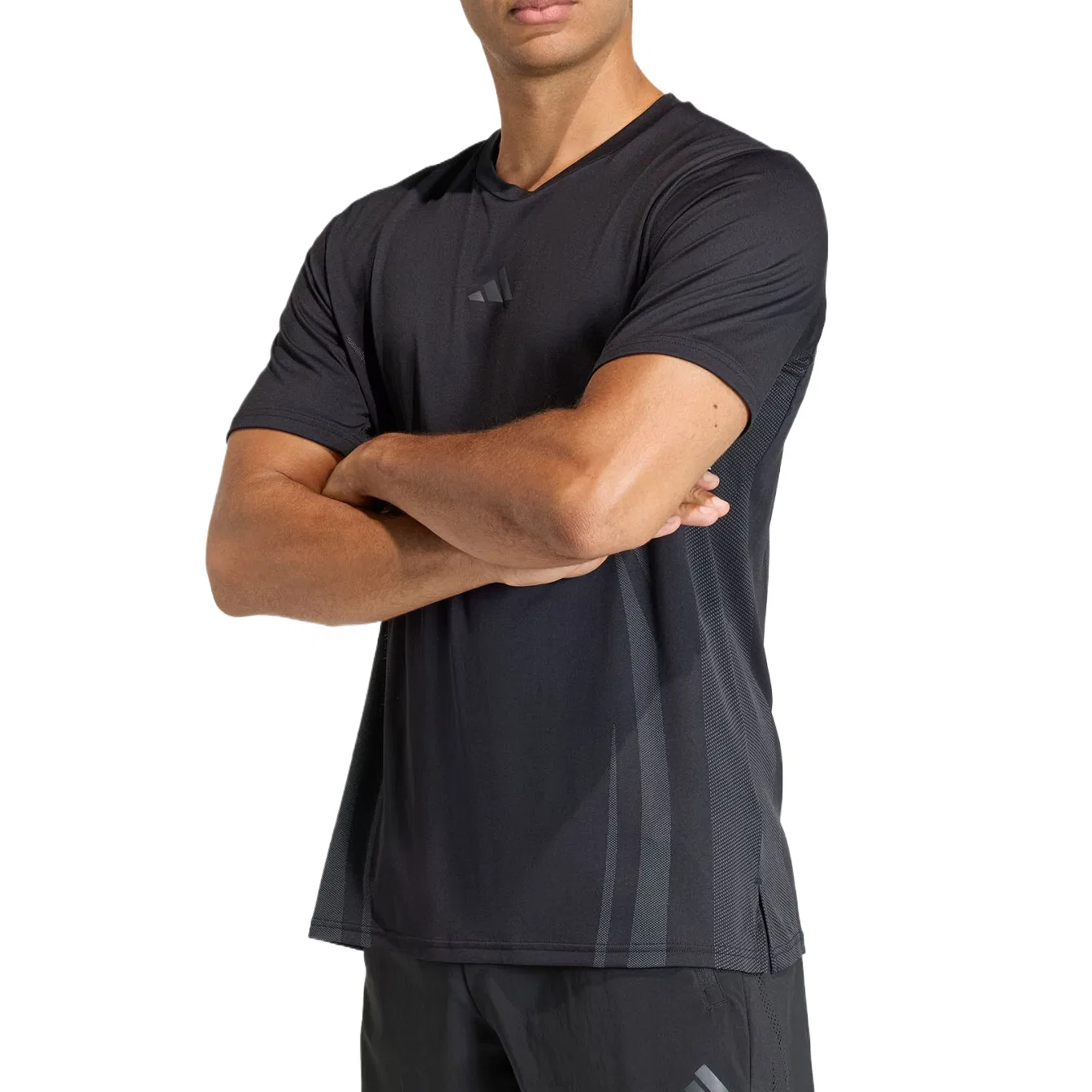 Футболка Airchill Quick Dry мужская Adidas, Black — фото 3