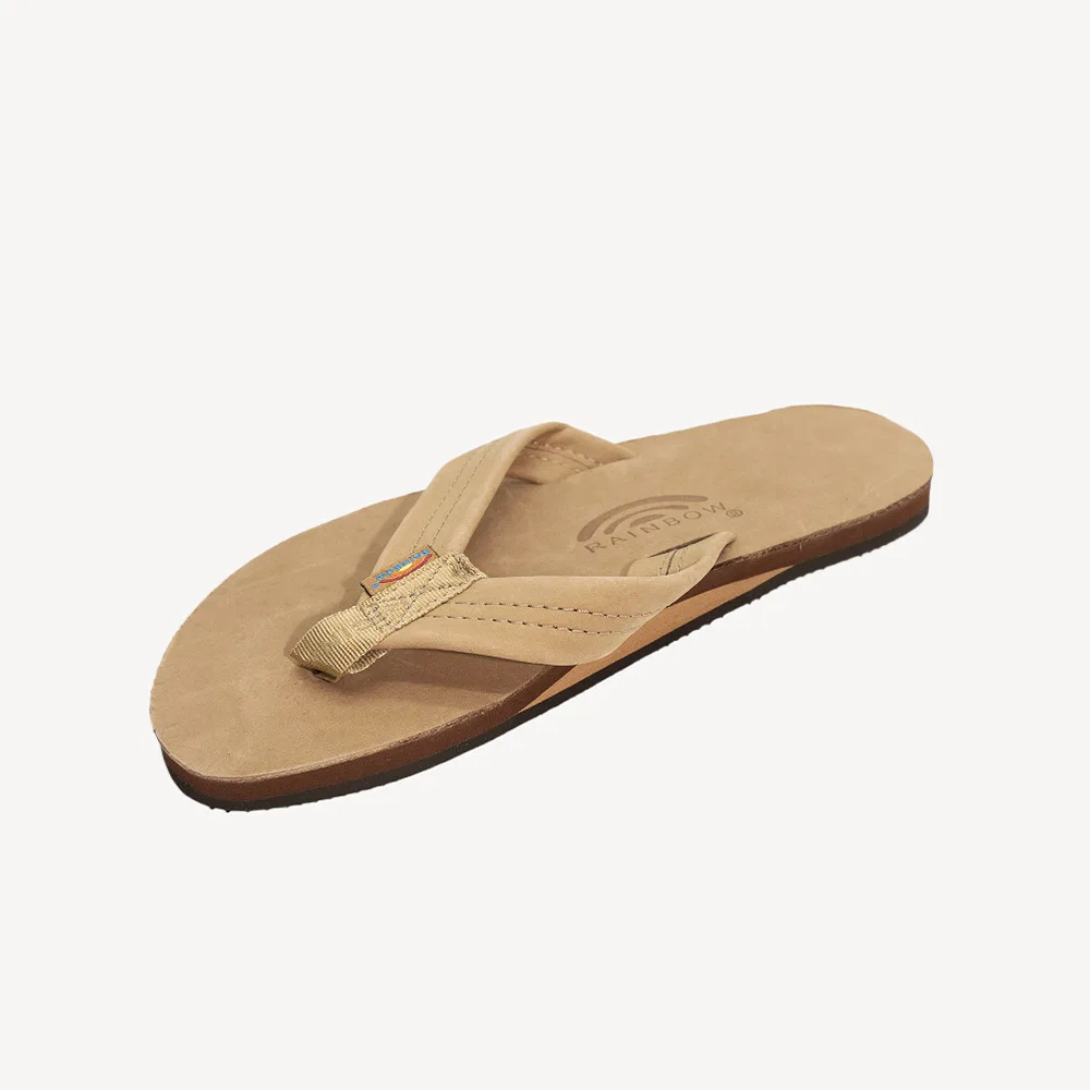 Мужские вьетнамки Single Layer Sierra Brown от Rainbow Sandals — фото 3