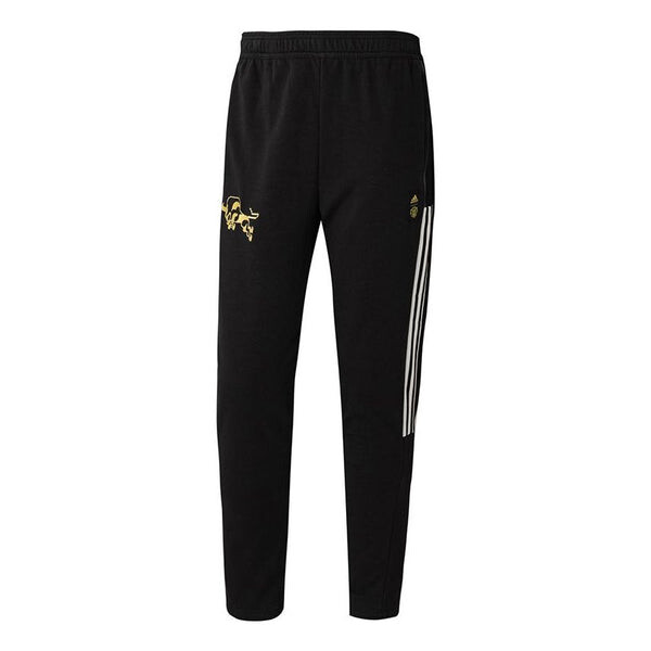

Спортивные штаны adidas Manchester United Cny Football Sweater Pants Men's Black, черный