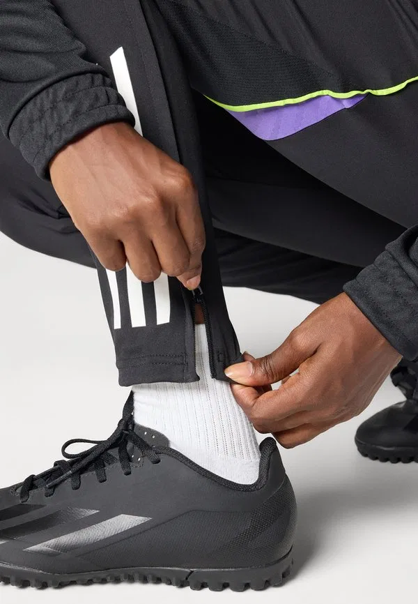 Женские спортивные штаны tiro25ctraining Adidas Performance, Black/Purple Rush — фото 4