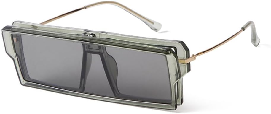 

Солнцезащитные очки, оправа для очков, аксессуары для очков, модные женские квадратные металлические мужские очки с большой оправой, солнцезащитные очки UV400 MUTYNE, C4