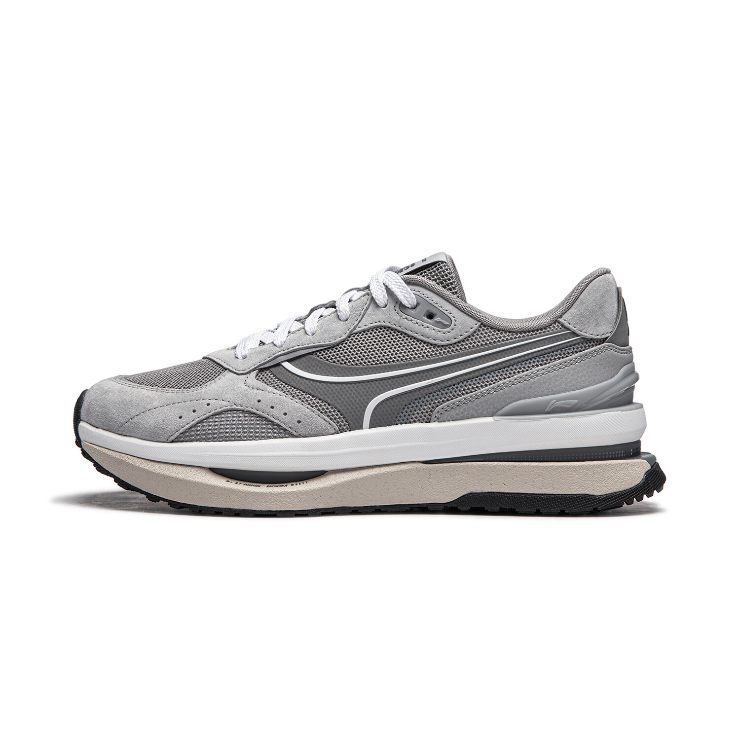

Кроссовки LINING Lifestyle Shoes Men Low-top Gray, серый