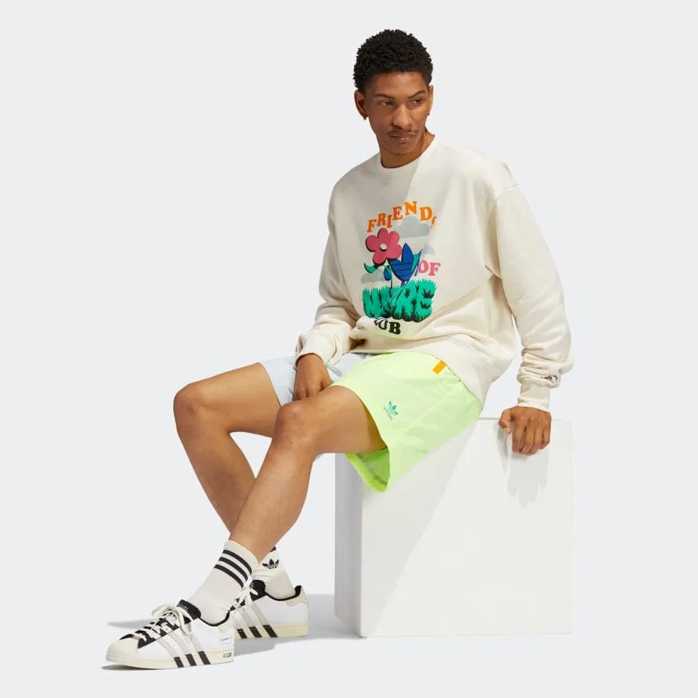 Шорты Active Adidas, Blue Tint/Hi-Res Yellow — фото 4