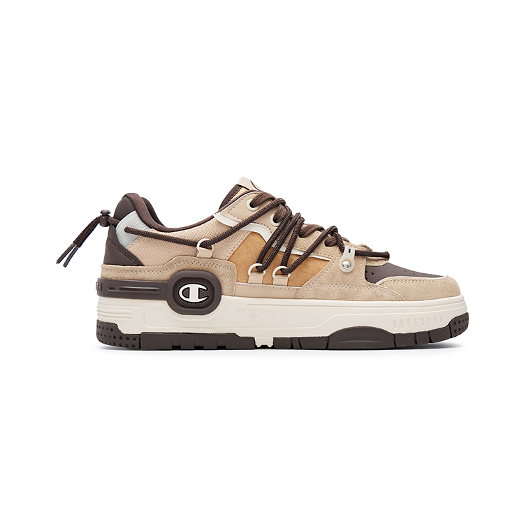 Кроссовки Low Top Skateboard Shoes мужские Champion Sesame Brown/Baroque Brown — фото 2