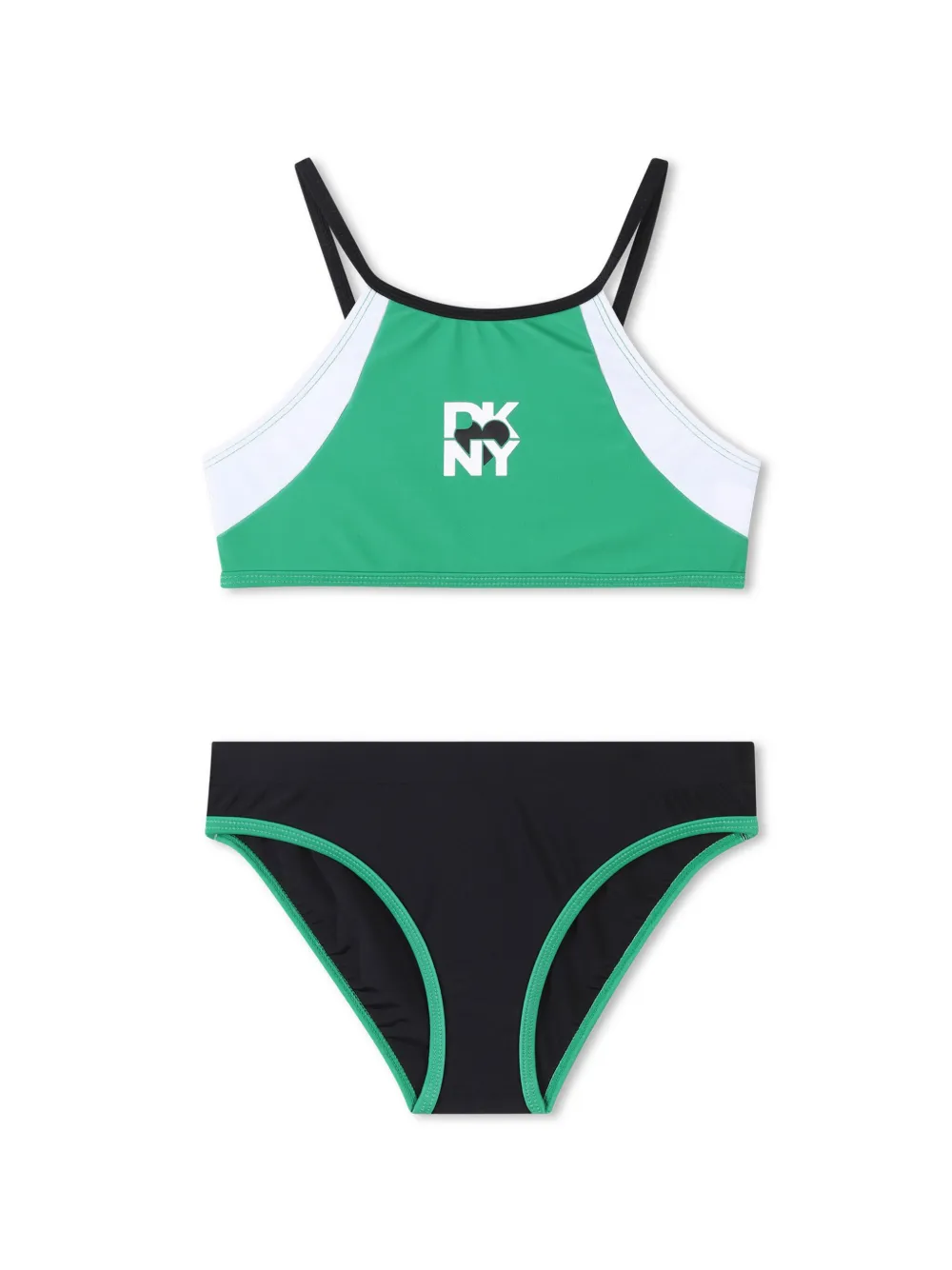 

Бикини с логотипом Dkny Kids, зеленый