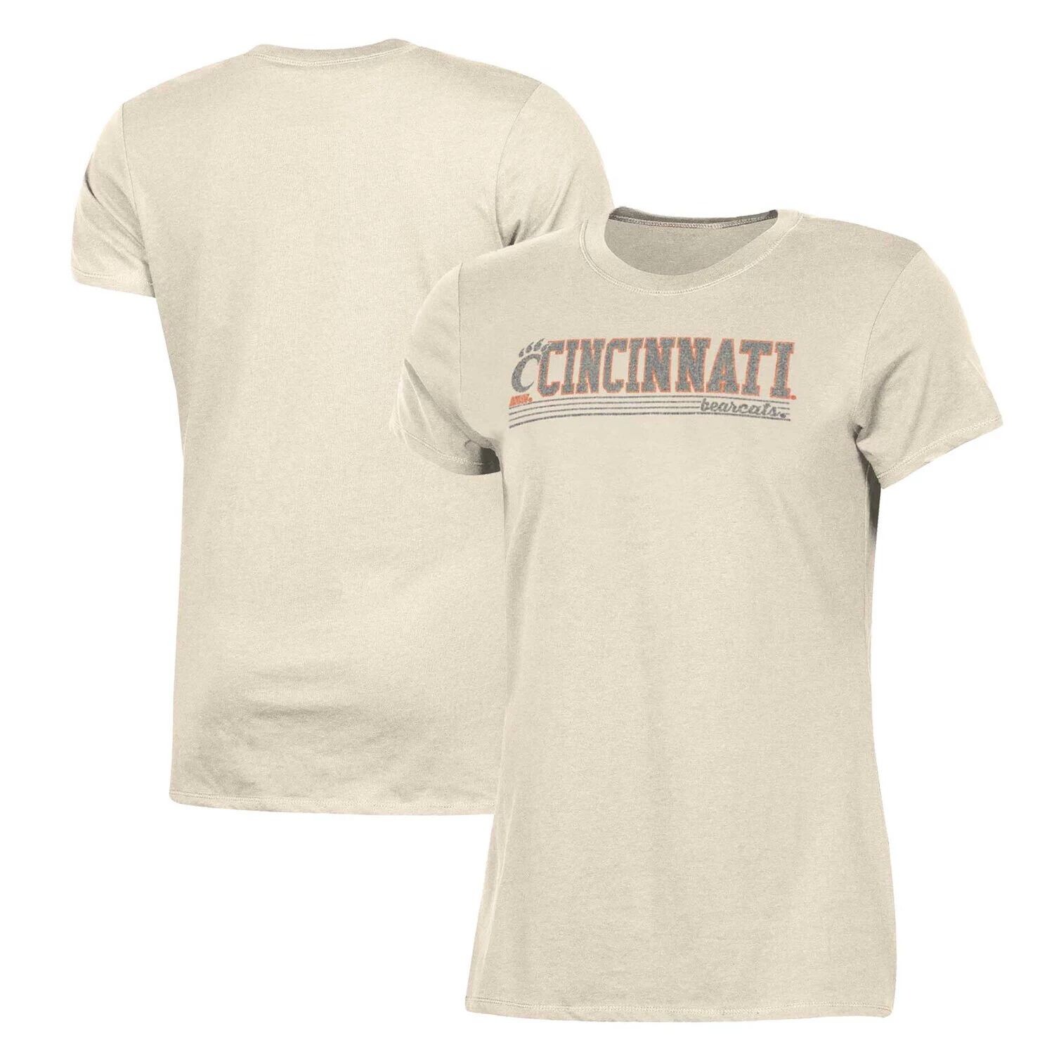 

Женская кремовая футболка Champion Cincinnati Bearcats Classic Champion, Бежевый, Женская кремовая футболка Champion Cincinnati Bearcats Classic Champion