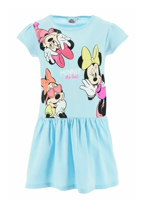 Платье Disney Minnie Mouse Kurzarmkleid Jersey Dress Fabelkids, голубой