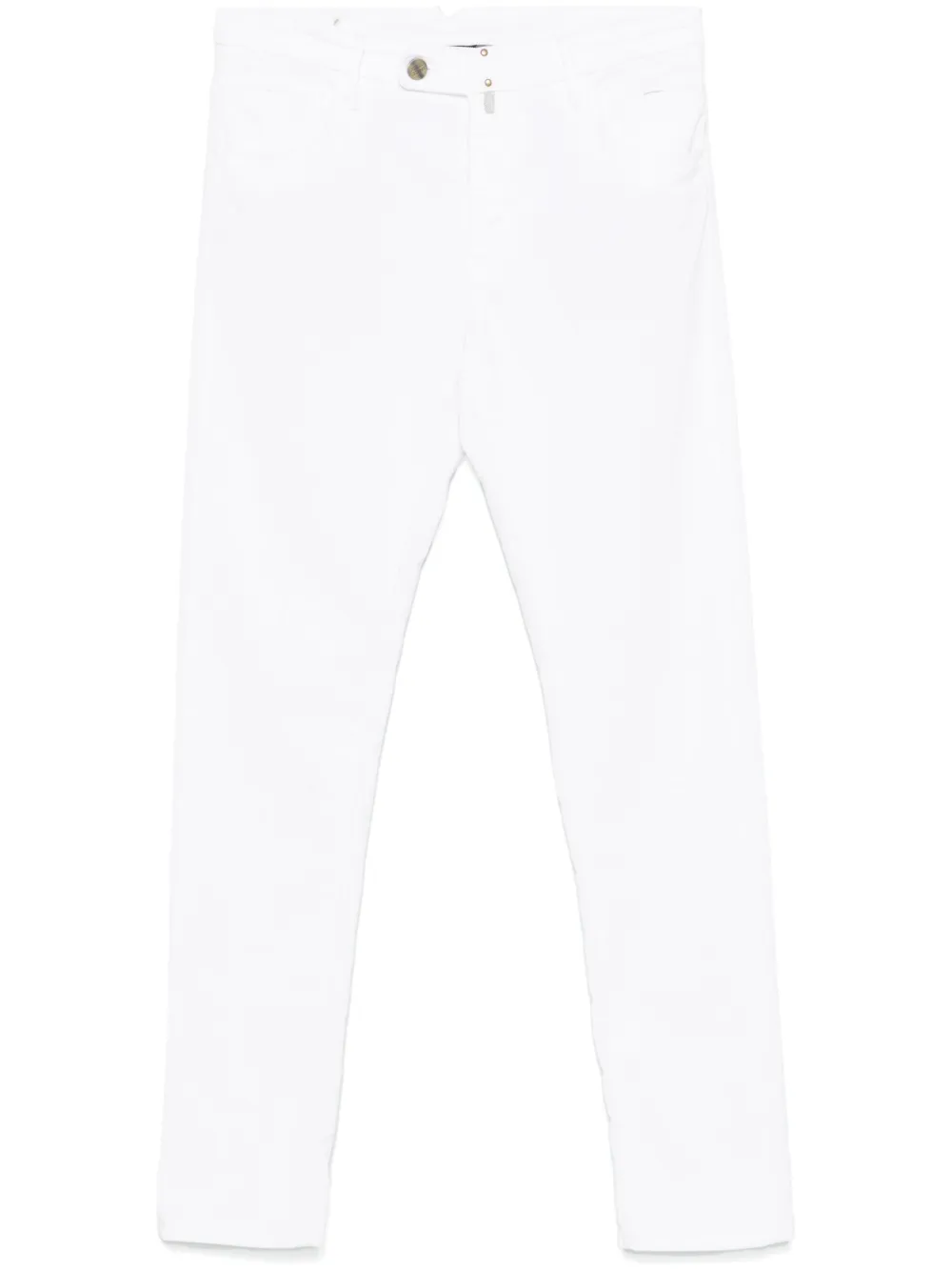 

Вельветовые брюки Incotex, белый