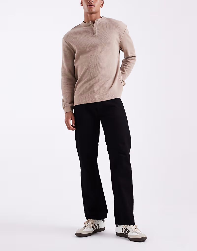 

Джинсы 555 '96 свободного кроя прямого кроя черного цвета Levi'S