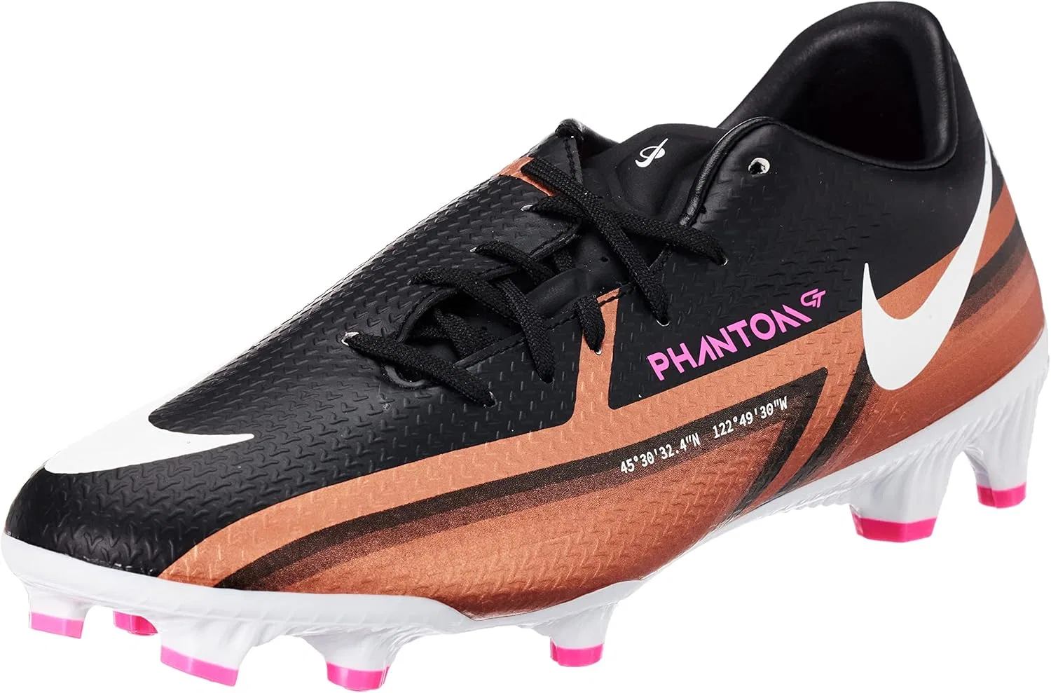 Кроссовки Nike Unisex Phantom GT2 Academy FG/MG, Metallic Copper Metallic Copper