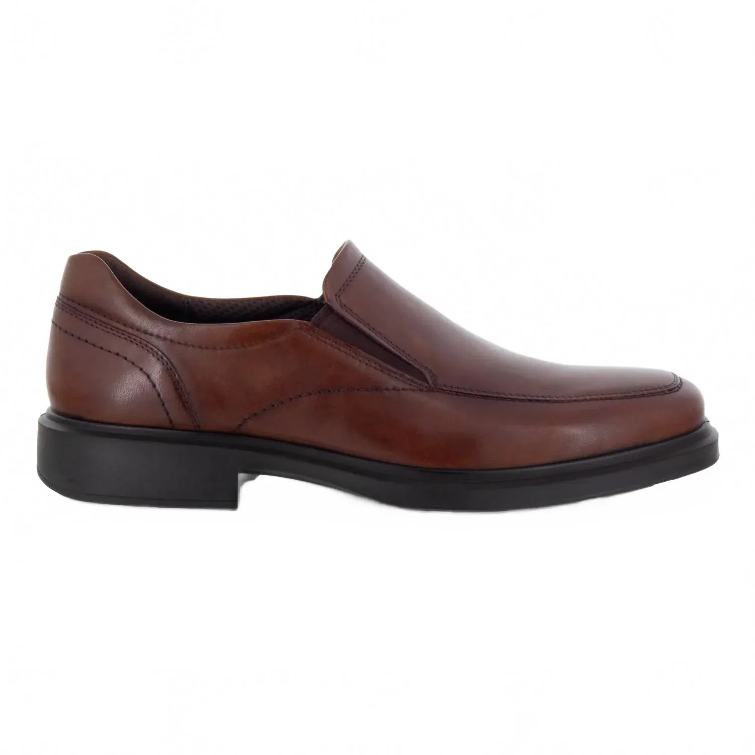ECCO Мужские лоферы Helsinki 2.0 Apron Toe Slip-On в цвете коньяк