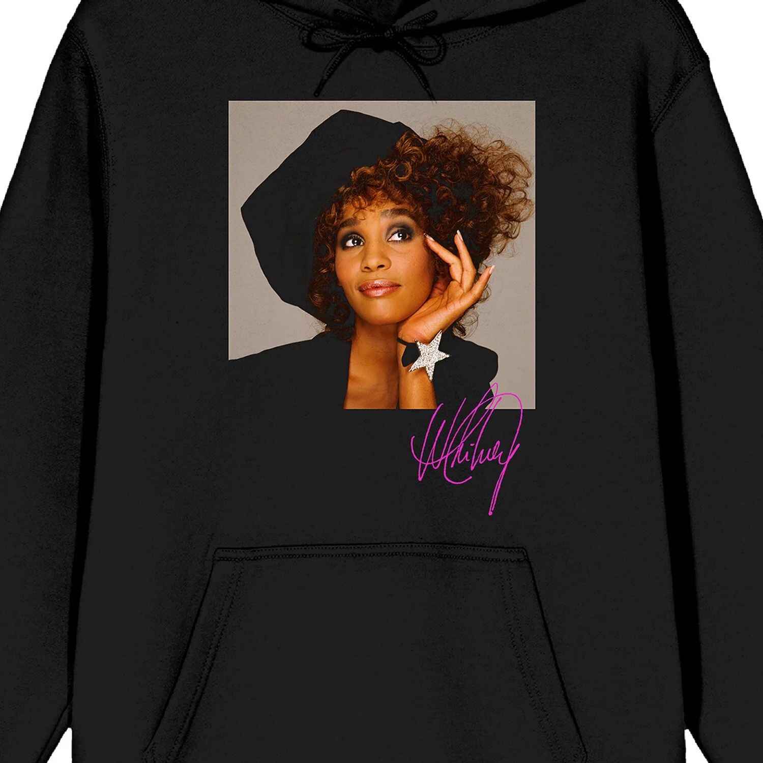 

Мужская толстовка с рисунком Whitney Houston Star Licensed Character