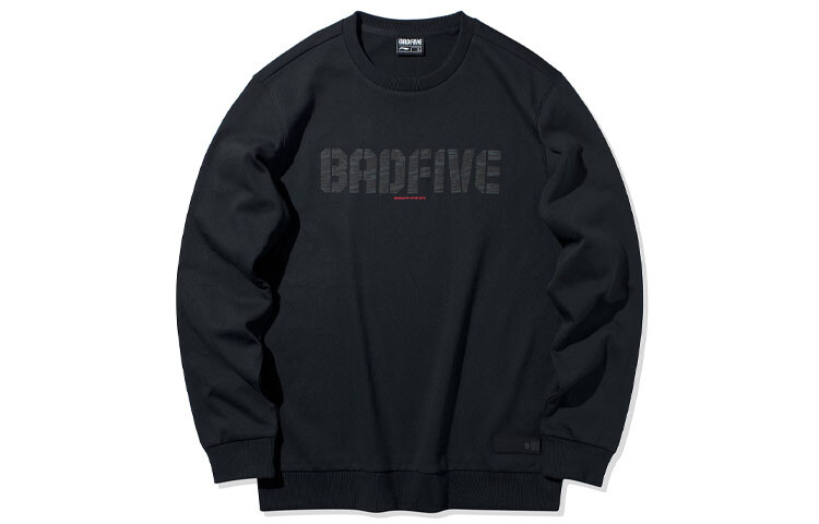

Толстовка Badfive мужская новая стандартная черная Lining, черный