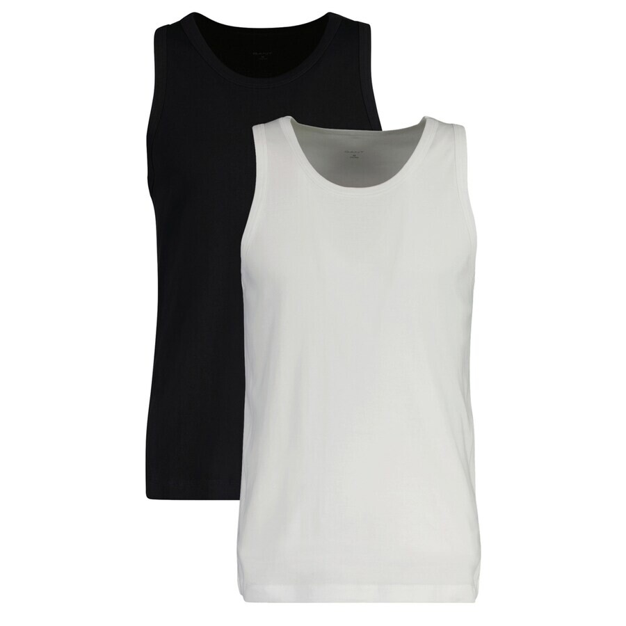 

Жилет GANT Undershirt, черный/белый