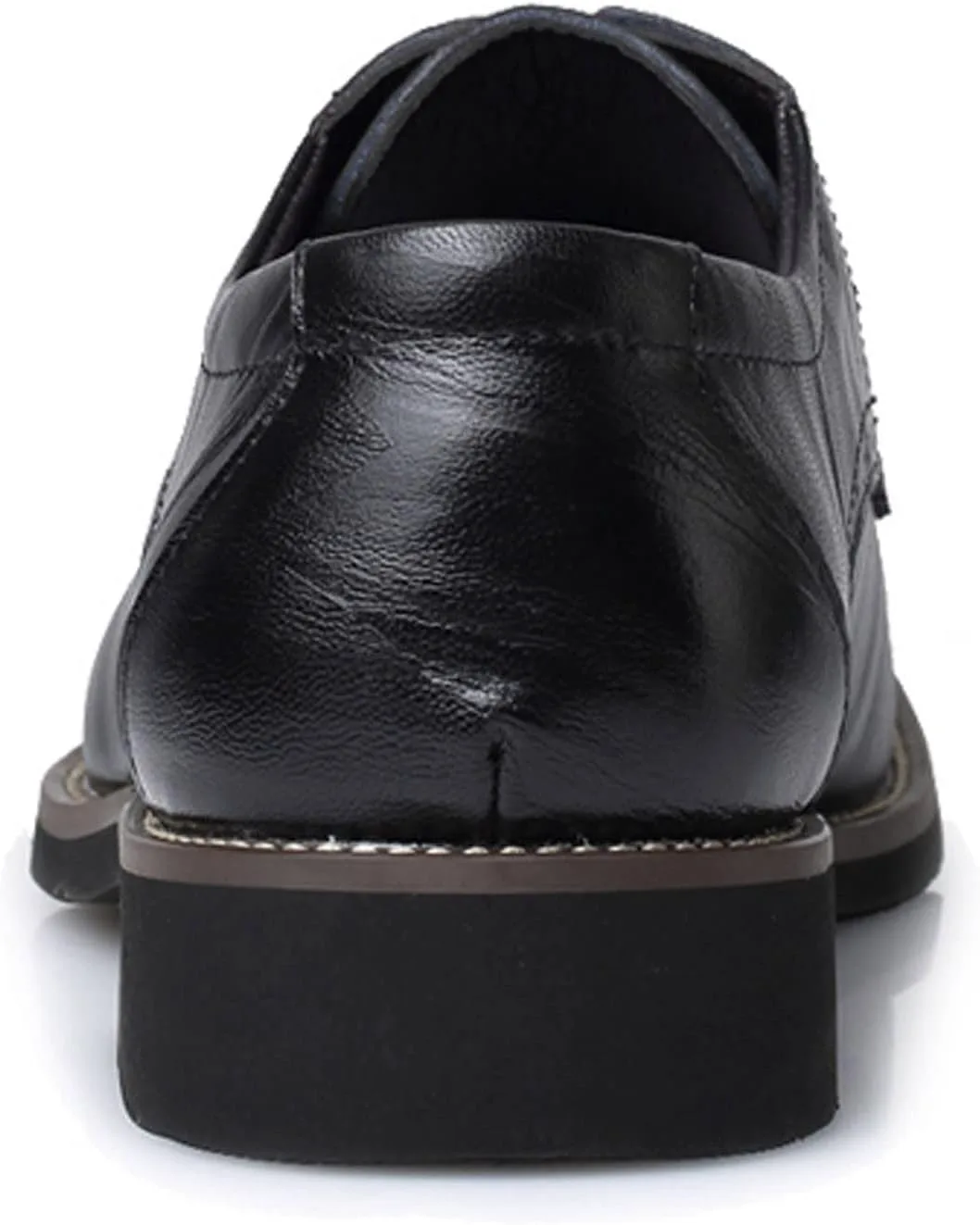 

Мужские деловые туфли-оксфорды с шнуровкой, заостренный носок, свадебные туфли, модные ретро-современные формальные туфли для выпускного NIGXWNS, черный