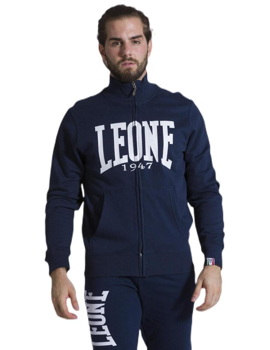 

LEONE 1947 APPAREL Мужская толстовка с воротником-стойкой и застежкой-молнией Leone 1947 Clothing