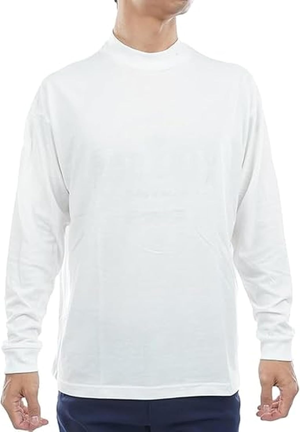 

Мужская рубашка Ping с длинным рукавом и высоким воротником (терморегулирующая) / для гольфа / 621-5266800, белый