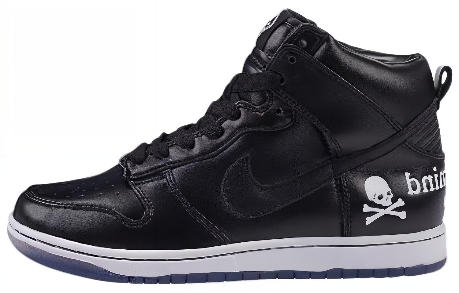 

Кроссовки Nike Dunk High Skateboarding Shoes Unisex High-top Black, черный