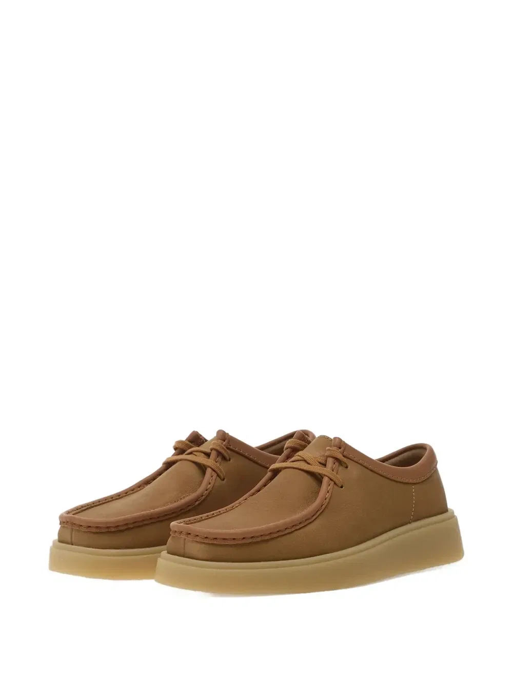 Кеды Wallabee Cup Clarks, бежевый — фото 2