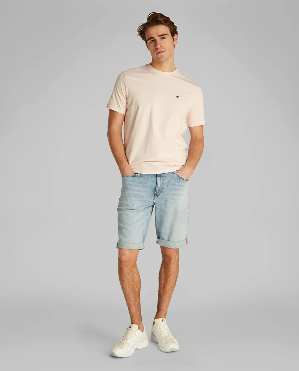 

Мужские облегающие джинсовые шорты Calvin Klein Jeans, голубой