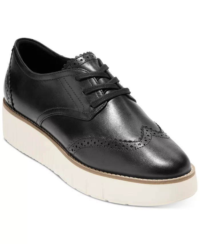 Женские оксфорды Grand City на платформе Cole Haan, черный