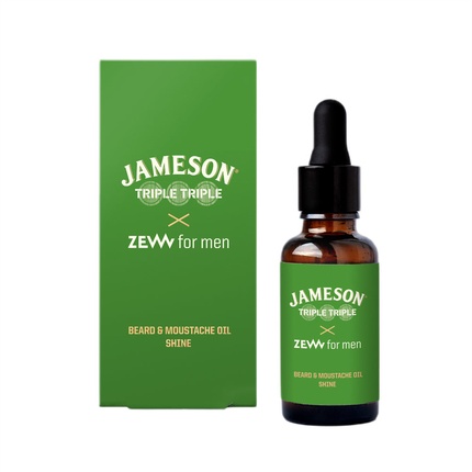 

Jameson Triple Triple Beard Oil With Shine 30ml Zew For Men