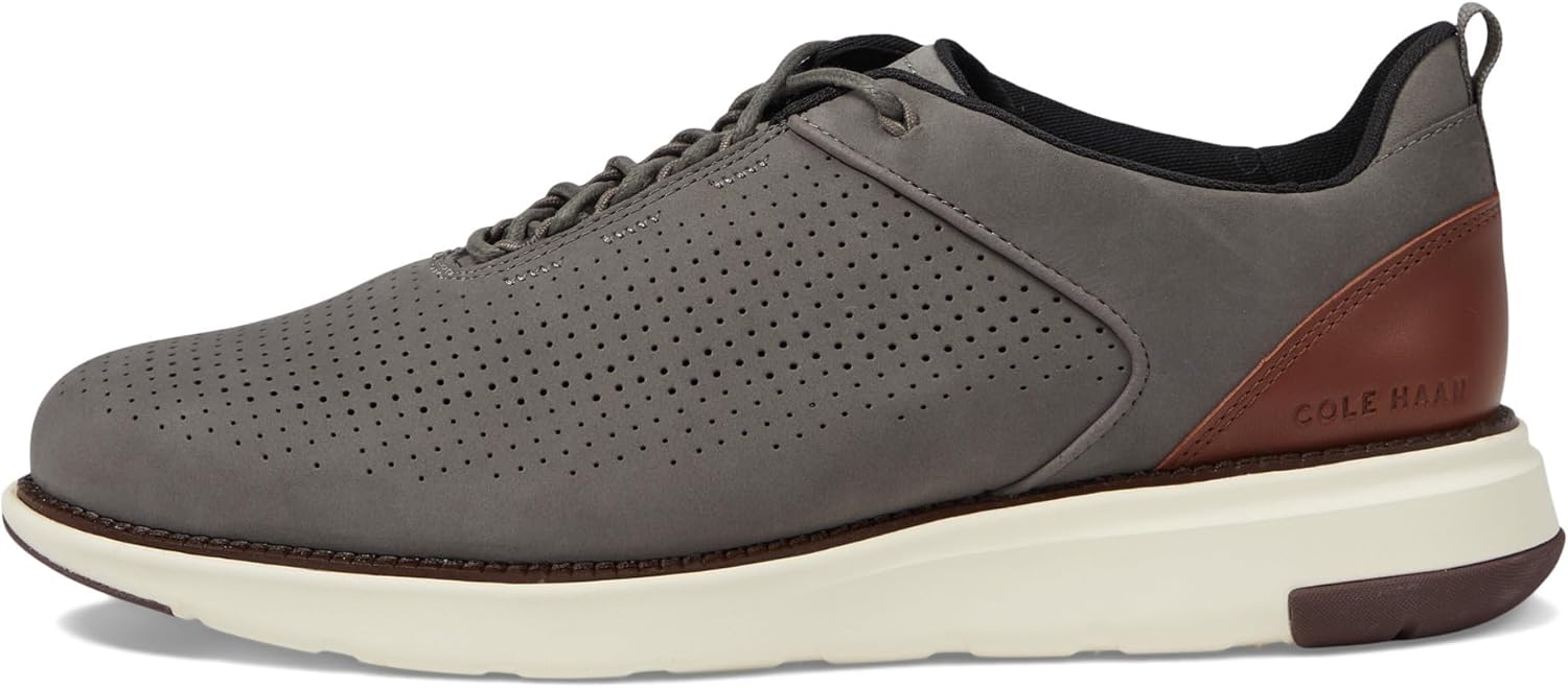 Мужские кроссовки Cole Haan Grand Atlantic, Tornado Nubuck/Woodbury/Ivory — фото 4