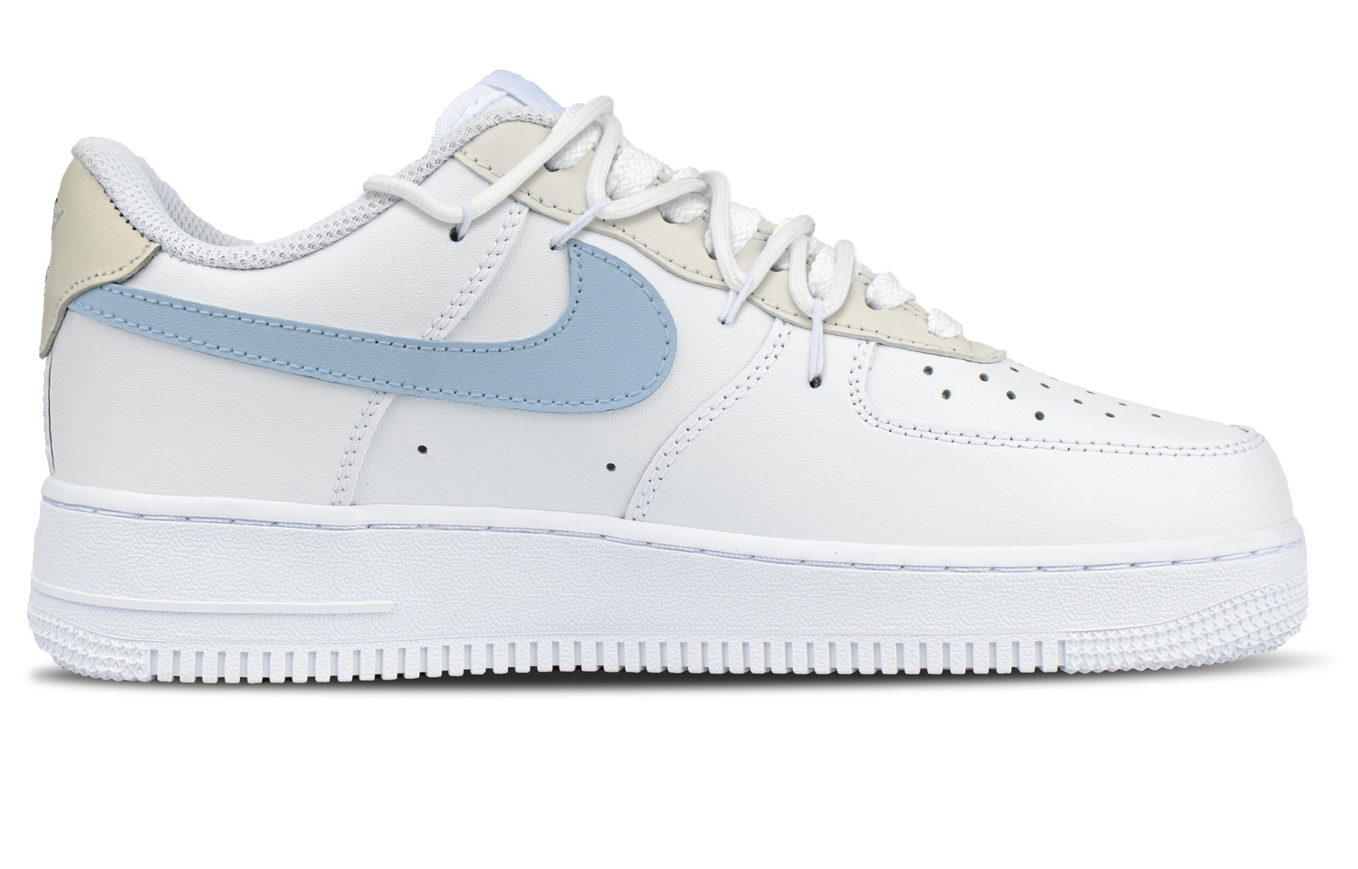Air Force 1 Blue Joy устойчивые к истиранию низкие скейтборд кроссовки мужские blue white Nike, синий белый — фото 3