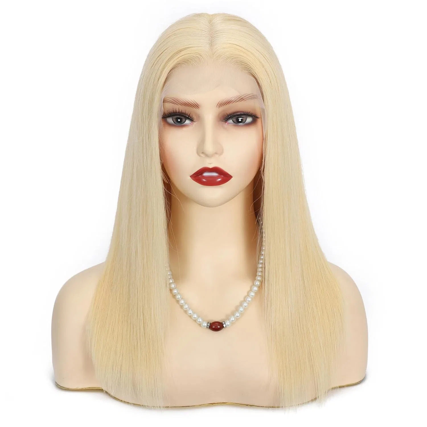 Женский парик из натуральных волос Full Lace Bob Larafona, 613#
