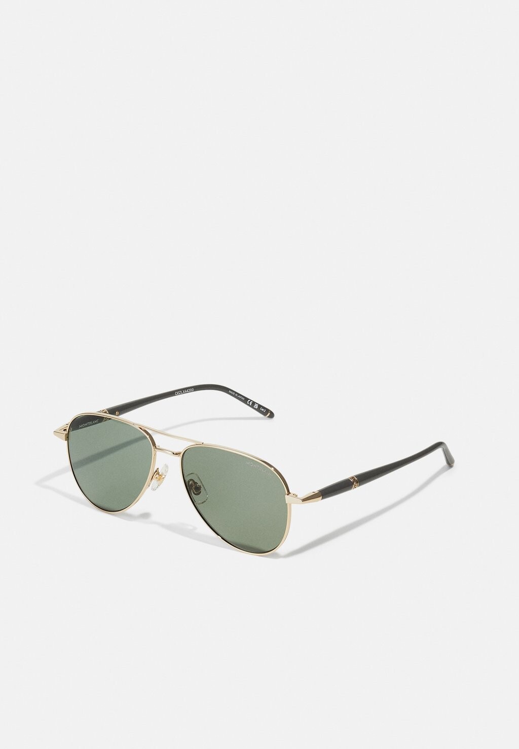

Солнцезащитные очки Mont Blanc, цвет gold-coloured/grey/green