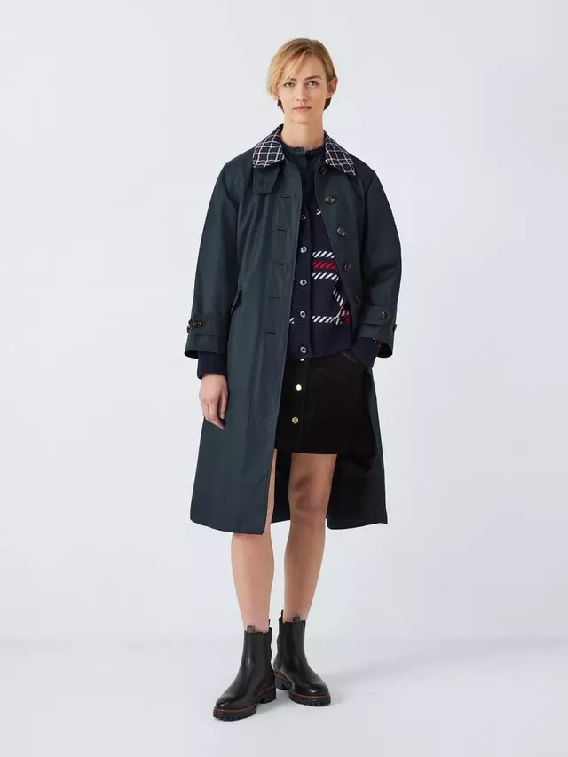 

Тренчкот Barbour Tomorrow's Archive Renton, темно-синий