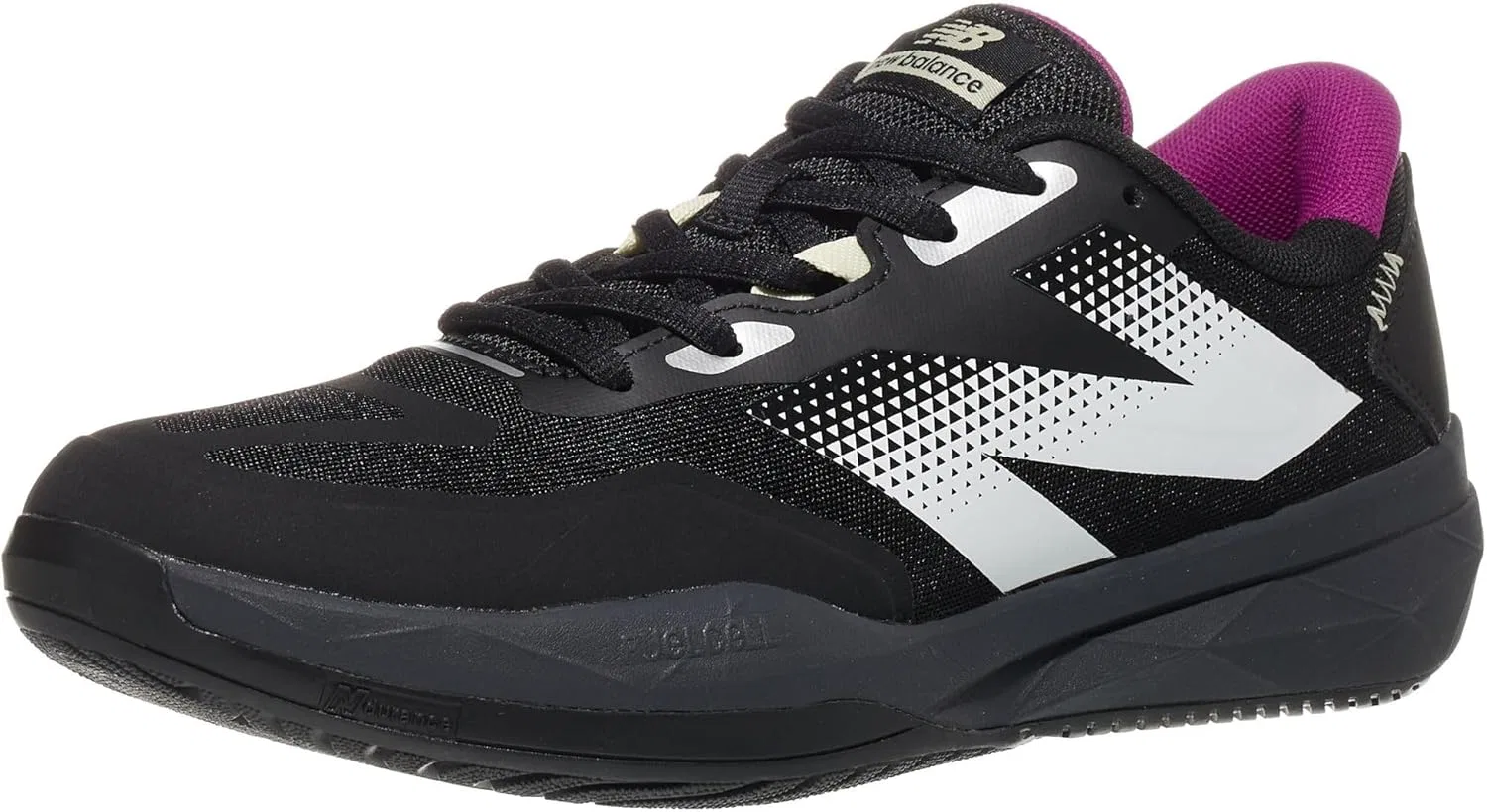 Кроссовки теннисные New Balance Black/Silver